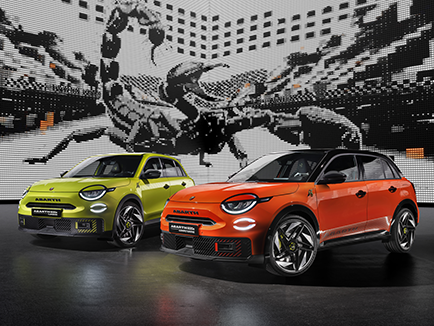 l’Abarth 600e extérieur