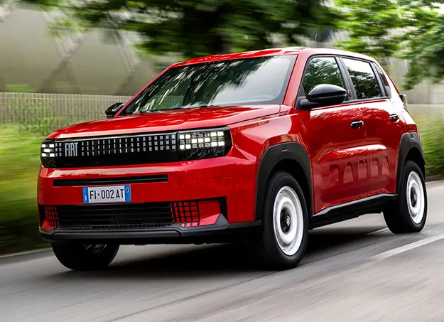 Fiat Grande panda vue trois quart avant